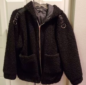 Current Mood teddy jacket